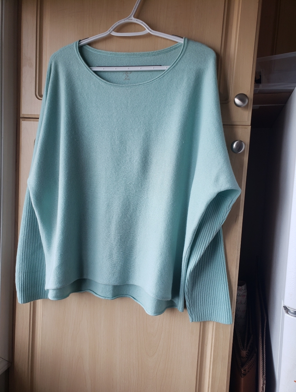 Marc Cain 100% Cashmere Mint Knit Sweater